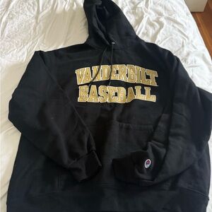 Champion Black and Gold Hoodie, XL, NWOT